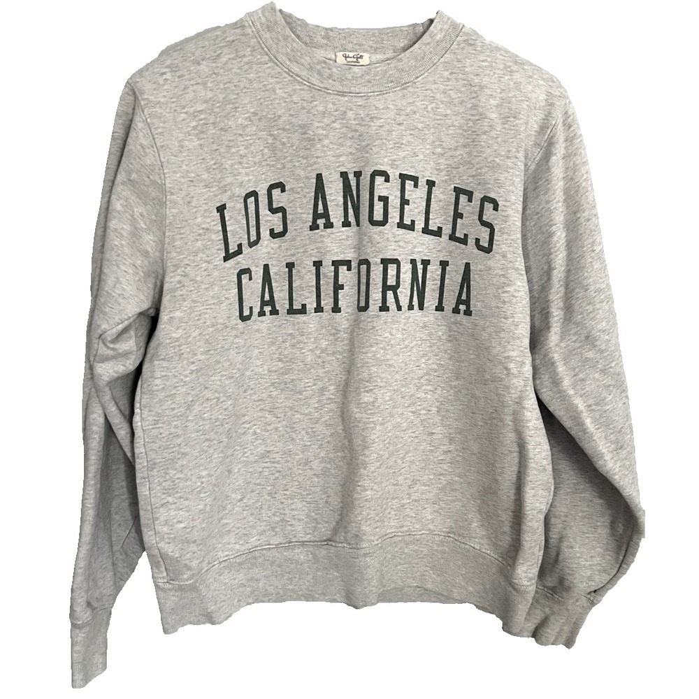 John Galt Sweatshirt Womens S-M Los Angeles California Graphic Crewneck
